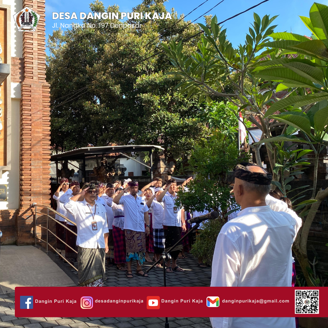 Apel Peringatan Hari Lahir Pancasila dan HUT Desa Ke-42