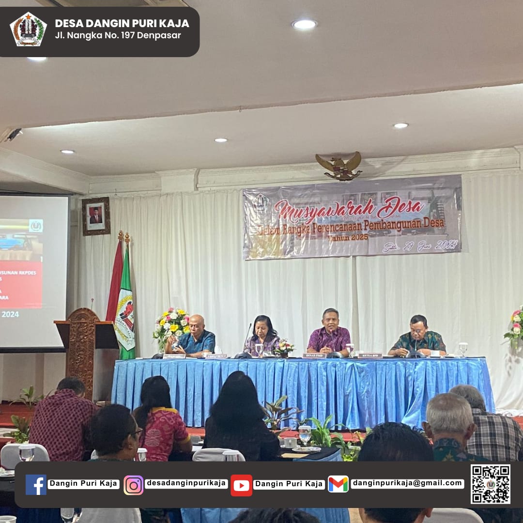Musyawarah Desa Dangin Puri Kaja