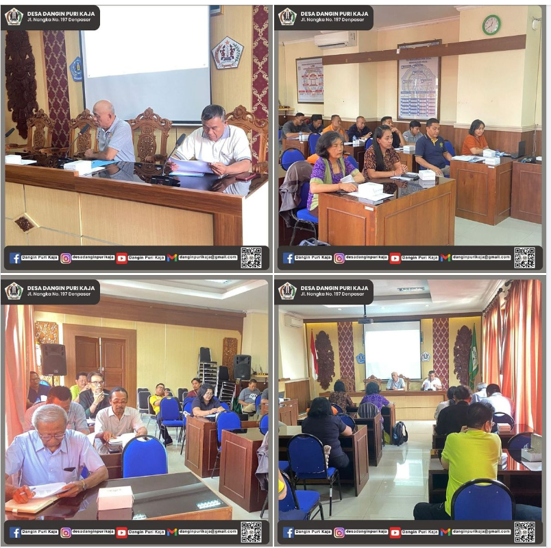 Rapat Koordinasi Rancangan Perubahan APBDES Tahun 2024