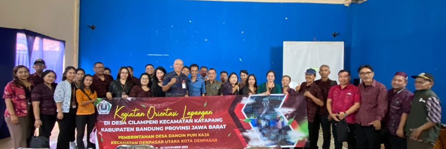 Orientasi Lapangan Desa Dangin Puri Kaja Ke Desa Cilampeni Bandung