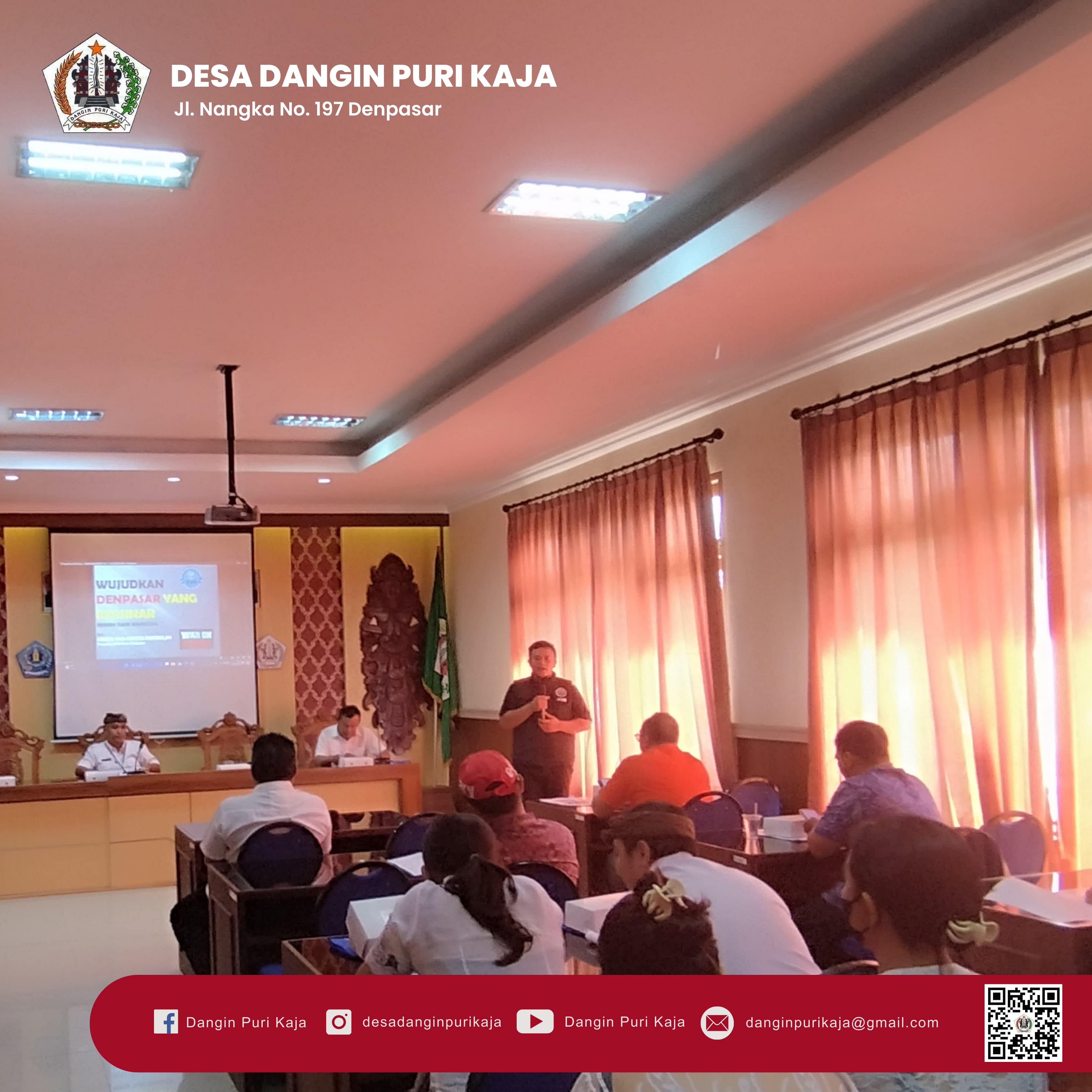 Penyuluhan Narkoba Mengantisipasi Merebaknya Penyebaran dan Pengedaran Narkoba di lingkungan Desa Dangin Puri Kaja