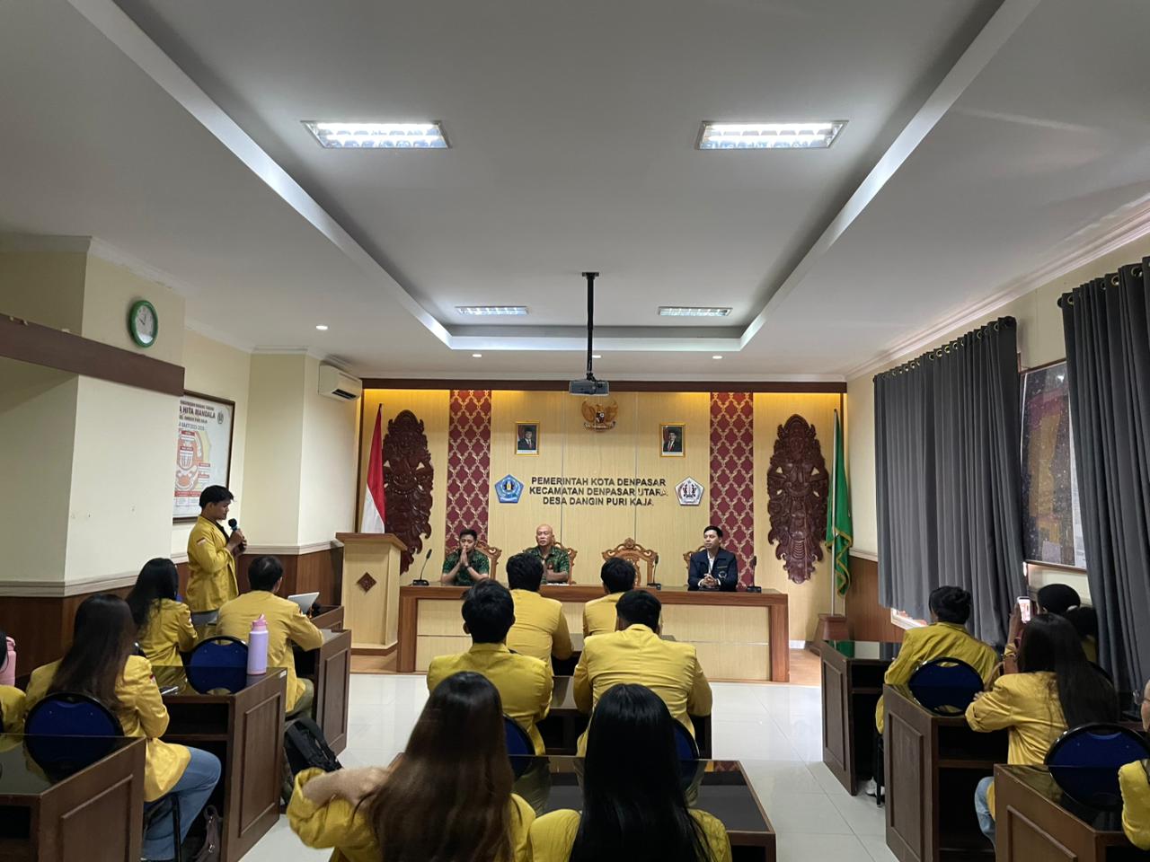 Penerimaan Mahasiswa KKN dari Universitas Pendidikan Nasional (Undiknas)